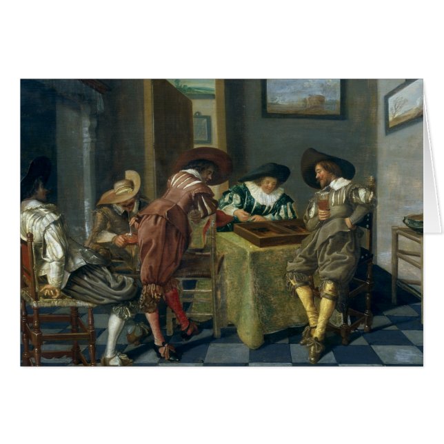 The Game de backgammon (Devant horizontal)