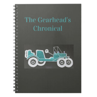 The Gearhead's Chronicle Notebook Journal