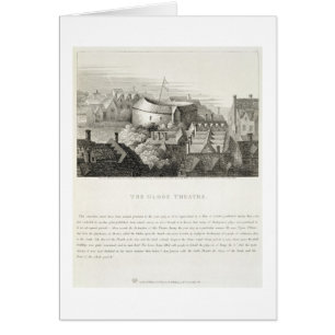 The Globe Theatre, c.1647, publié par Robert Wil