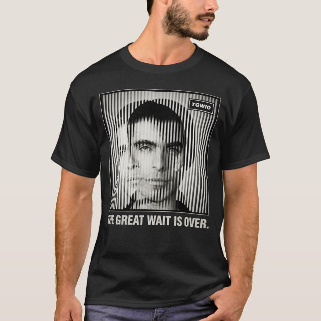 THE GREAT WAIT IS OVER - Oasis Band T-Shirt (Devant)