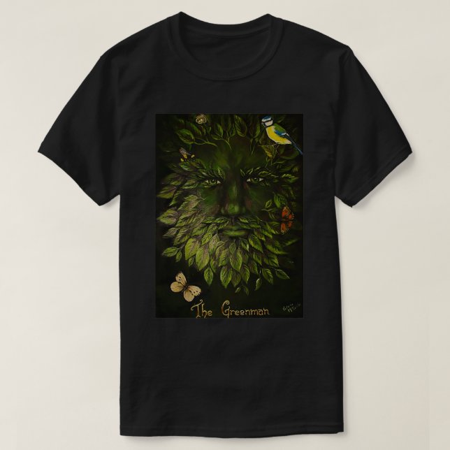 The Greenman Classic TShirt (Design devant)
