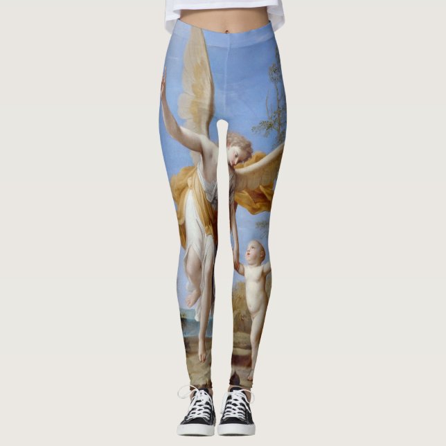 "The Guardian Angel" art leggings (Devant)