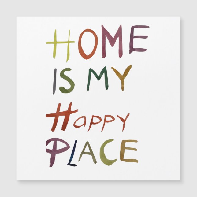 The Happy Introvert “Home Is My Happy Place” (Devant)