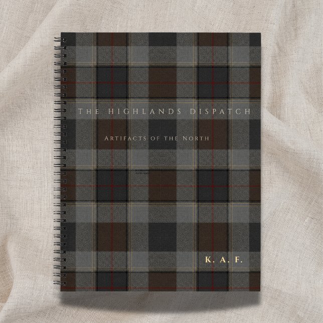 The Highlands Dispatch : cahier de terrain tartan (Créateur téléchargé)