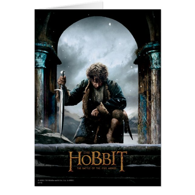 The Hobbit - BILBO BAGGINS™ Movie Poster (Devant)