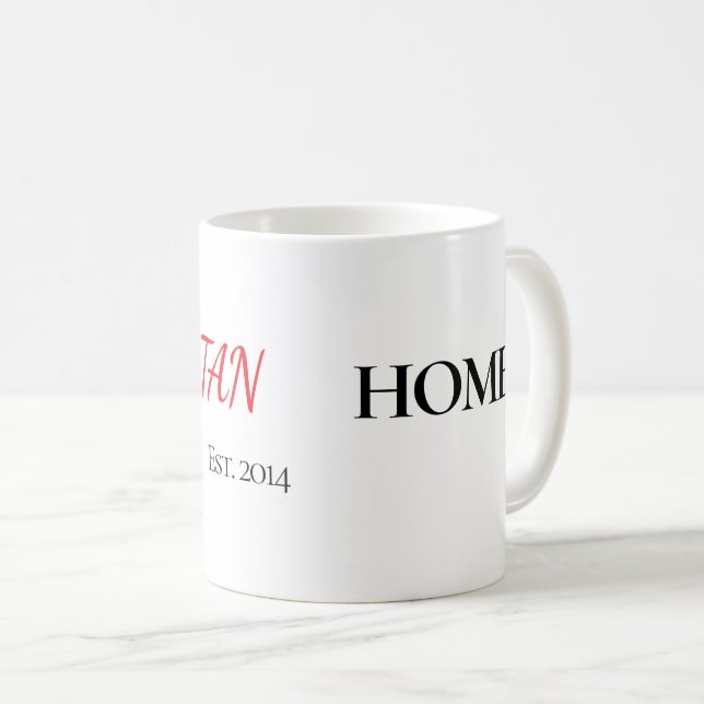 The Home Personalized Mug (Devant droit)