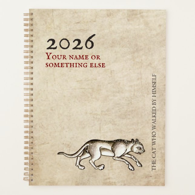 The Independent Cat's Planner (Devant)