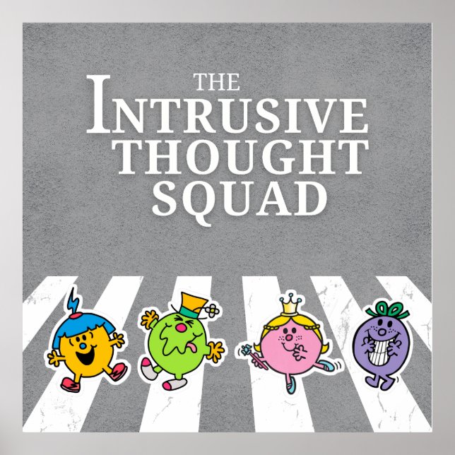 The Intrusive Thought Squad Poster (Devant)