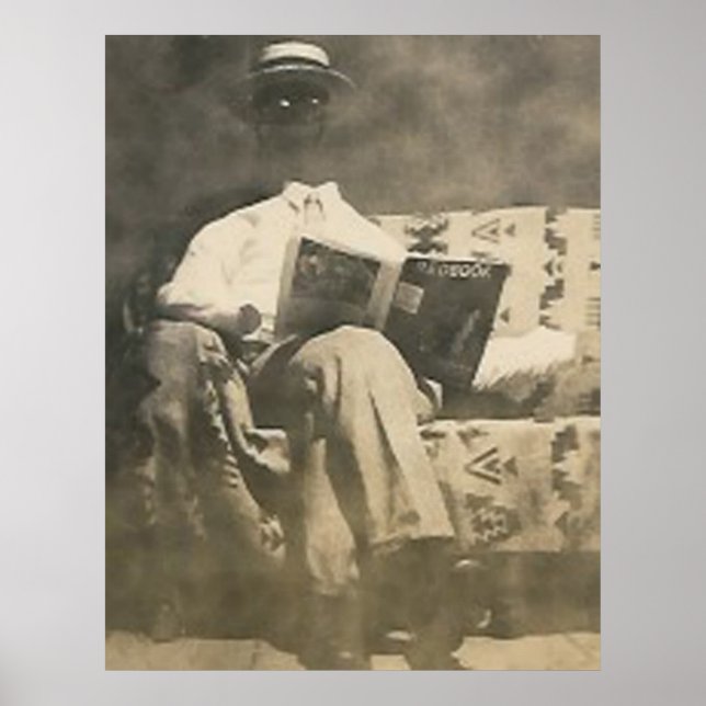 The invisible man poster (Devant)