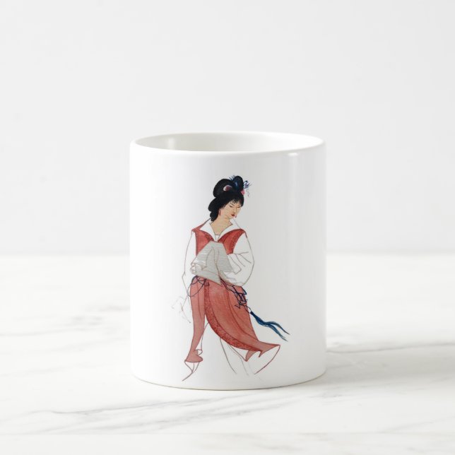 Thé japonais Geisha ou café Mug (Centre)