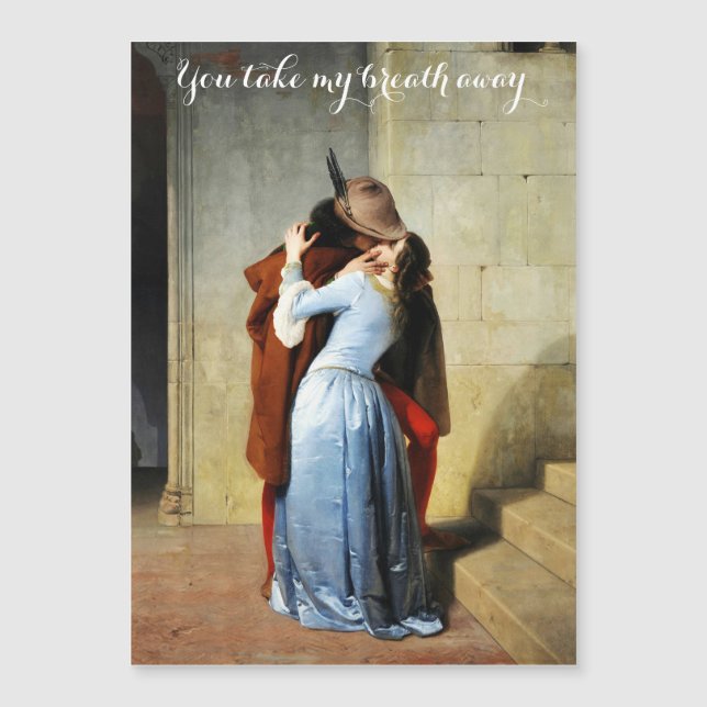 The Kiss - Francesco Hayez Il Bacio Romantic (Devant)
