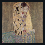 The Kiss - Gustav Klimt Poster<br><div class="desc">Le Baiser - Par : Gustav Klimt</div>