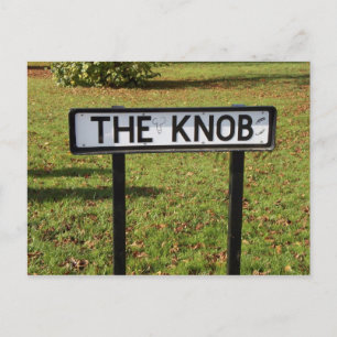 The Knob - Carte postale de nom de lieu drôle et g