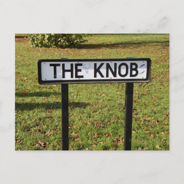 The Knob - Carte postale de nom de lieu drôle et g (Devant)