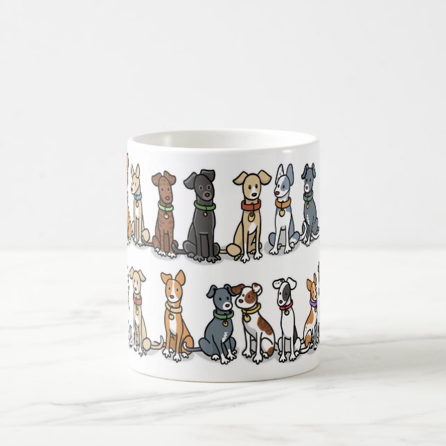 The Lineup Dog Mug (Centre)