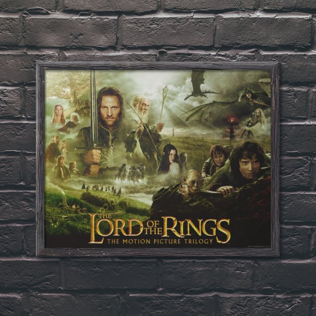 THE LORD OF THE RINGS Movie Poster Art (Créateur téléchargé)