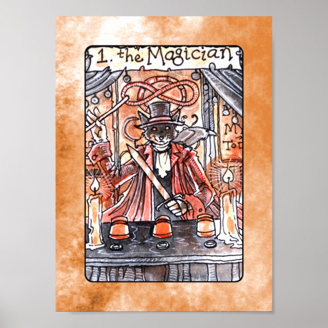 The Magician Tarot Poster (Devant)