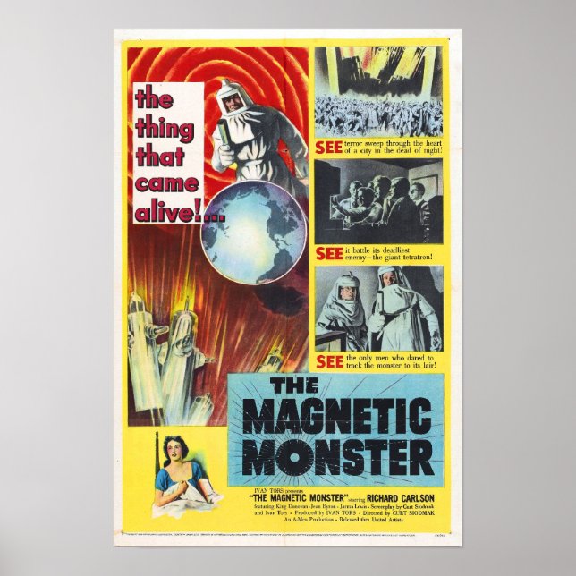 The Magnetic Monster Poster (Devant)