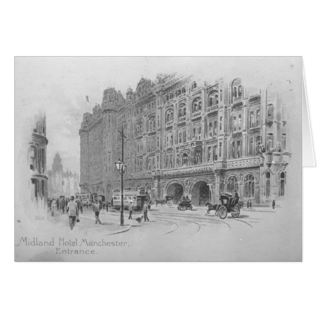 The Midland Hotel, Manchester, c.1910 (Devant horizontal)