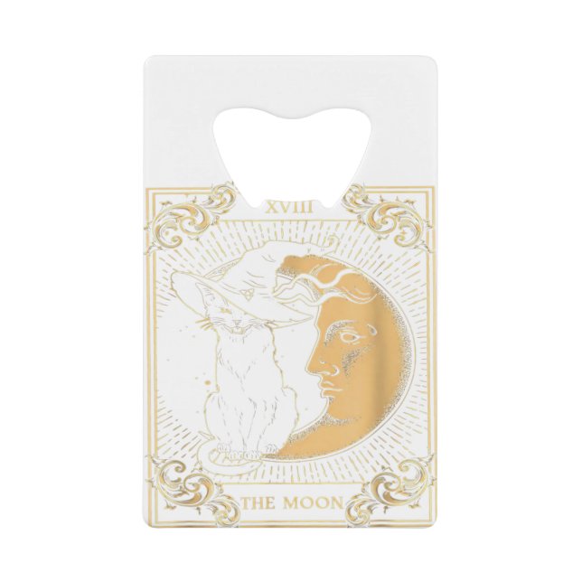 The Moon Tarot XVII Inspired Black Cat Witch Hat H (Devant)