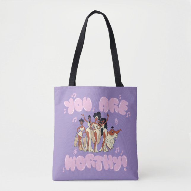 The Muses - You Are Worthy Tote Bag (Devant)