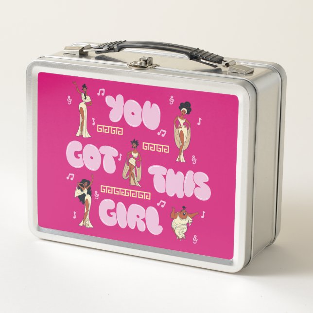 The Muses - You Got This Girl Metal Lunch Box (Devant)