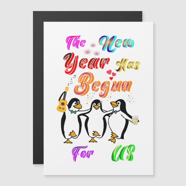 The New Year Has Begun For Us (Devant / Derrière)