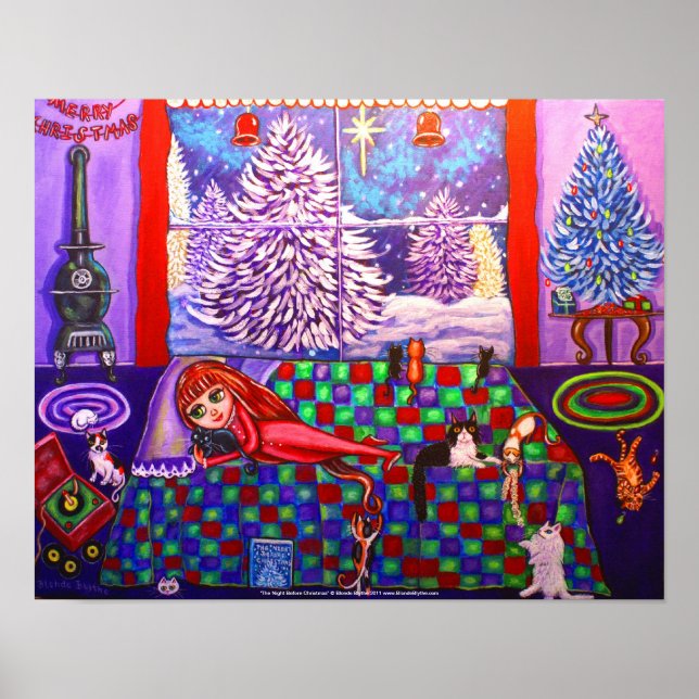 The Night Before Christmas Poster (Devant)