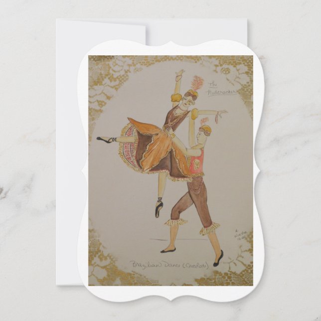The Nutcracker : Carte de danse brazilienne (Devant)