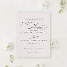 The Penmanship Suite | Mariage à l'écriture élégan