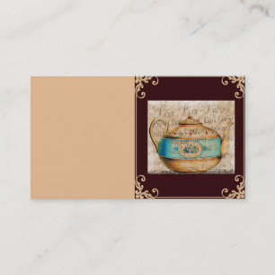 Thé pour deux Cartes de visite
