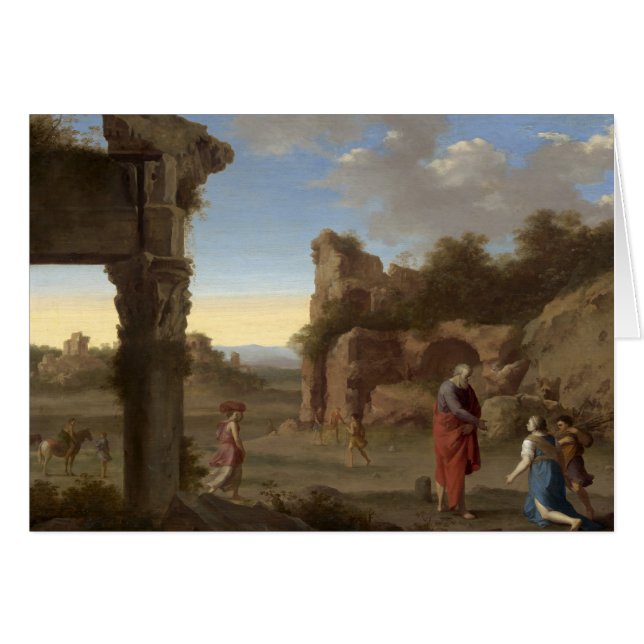 The Prophet Elijah and the Widow of Zarephath (Devant horizontal)