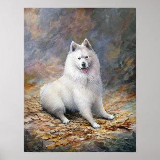 'The Pround Samoyed' - Impression de toile