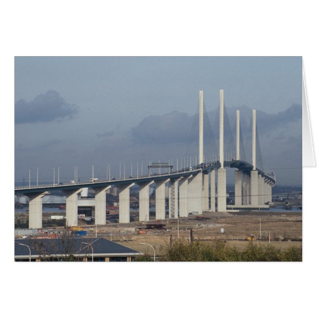 The Queen Elizabeth Bridge, Dartford, Angleterre (Devant horizontal)