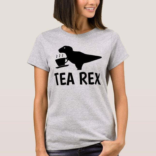 THÉ REX, T-shirts pour amateurs de thé (Devant)