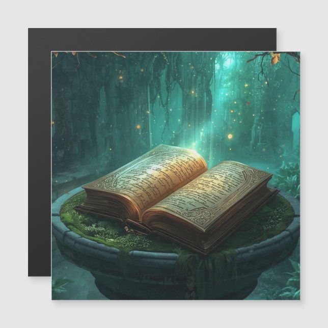 The Sacred Book of Moss and Magic (Devant / Derrière)