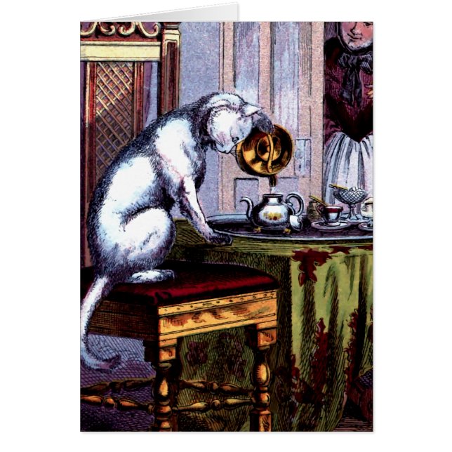 Thé se renversant de chat (Devant)