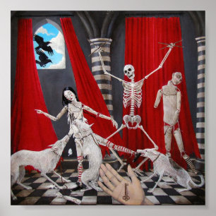 "The Seeker" par Christiane Cegavske Poster