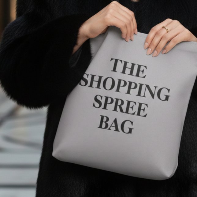 The Shopping Spree Tote Bag (Créateur téléchargé)