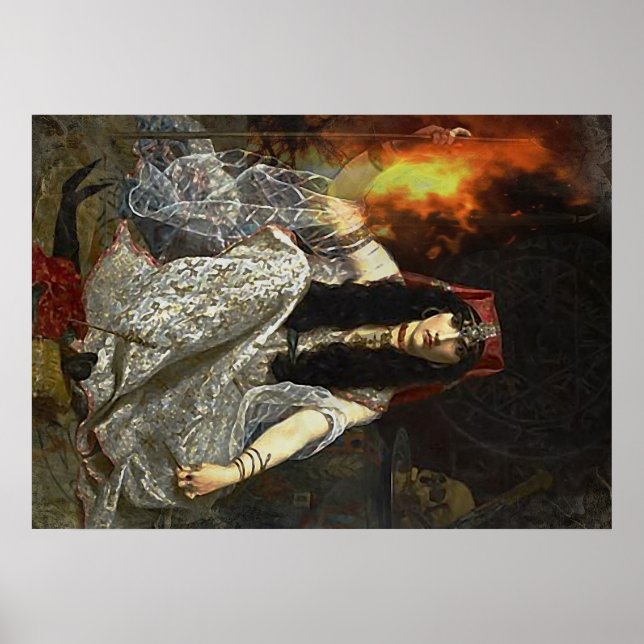 The Sorceress Poster (Devant)