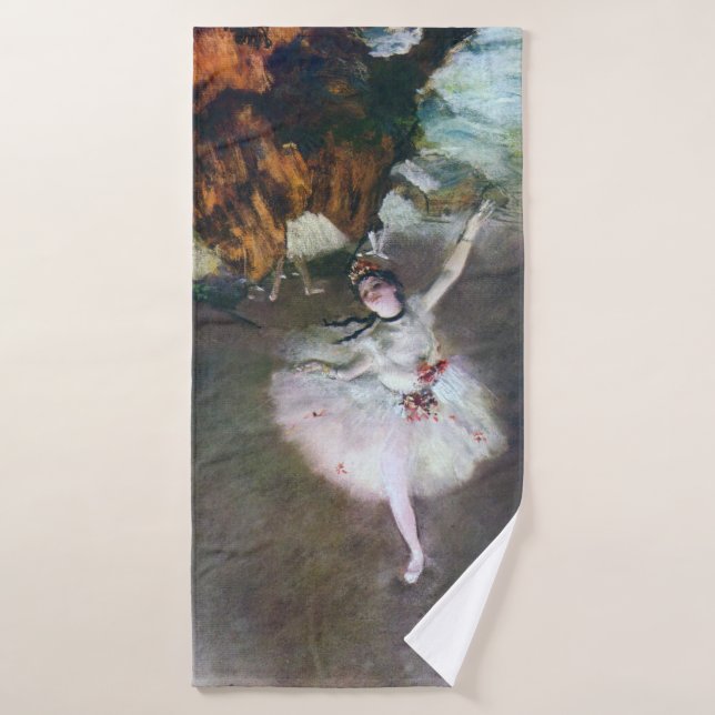 The Star, Ballerina, Edgar Degas, 1878 (Serviette de bain)