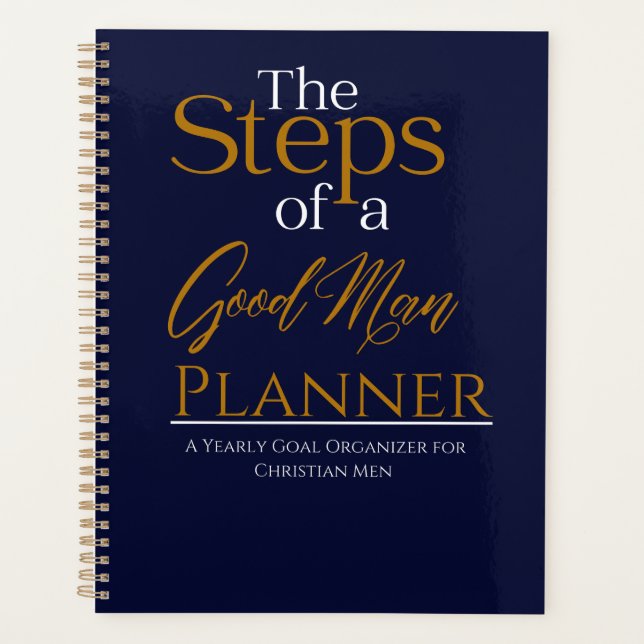 The Steps of a Good Man Planner (Devant)