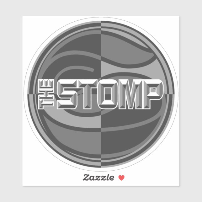 The STOMP Subdued Sticker (Feuille)