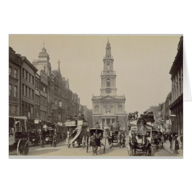 The Strand, vers 1880 (photo sépia) (Devant horizontal)