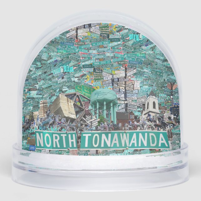 The Streets of North Tonawanda Snow Globe (Avant)