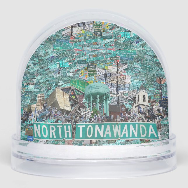 The Streets of North Tonawanda Snow Globe (Avant)