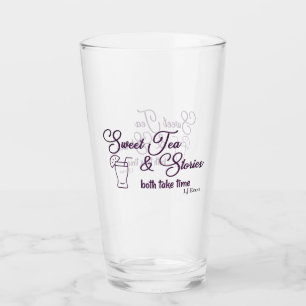 "Thé sucré et histoires" Verre à boire