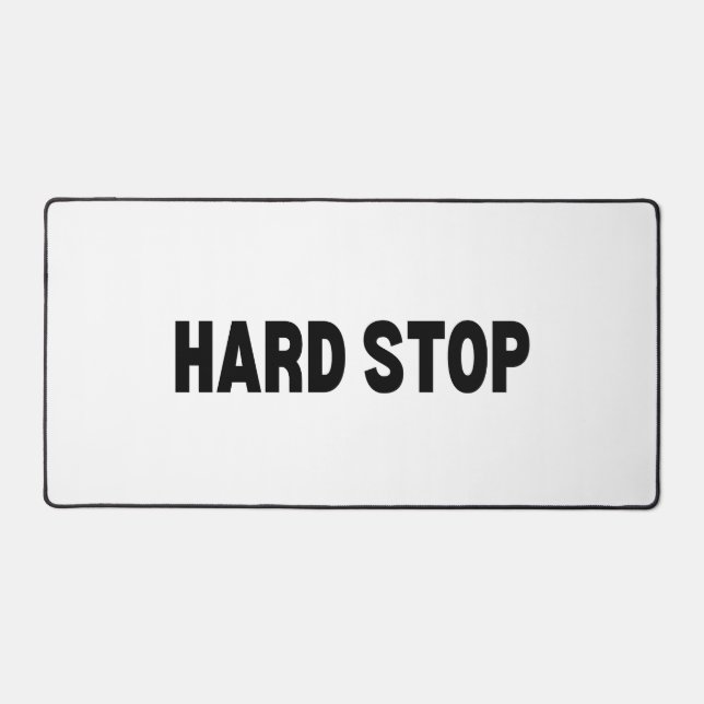 The Surface of Finality | Hard Stop Command  (Recto)