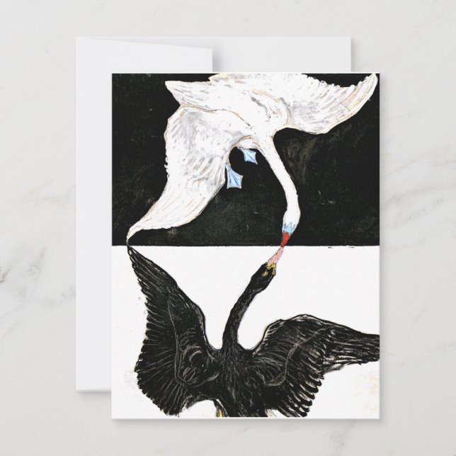 The Swan, no 01, par Hilma af Klint (Devant)