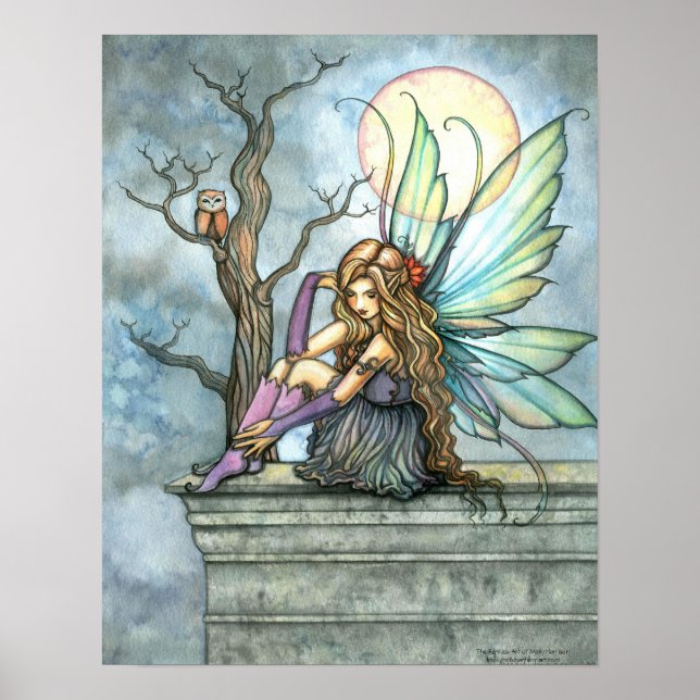 The Thinker Fairy Poster by Molly Harrison (Devant)